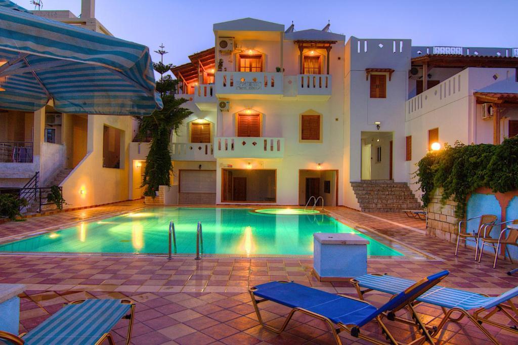 Adonis Hotel Agia Galini Exterior foto
